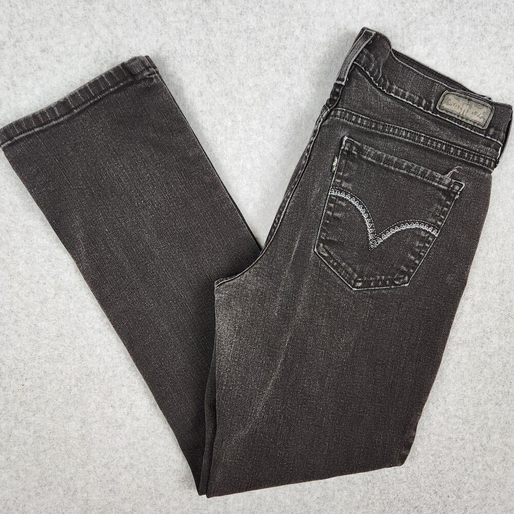 Levi's Women's Straight Leg Jeans - Dark Gray